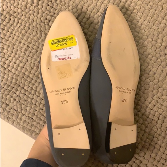 manolo blahnik flats - Picture 2 of 2